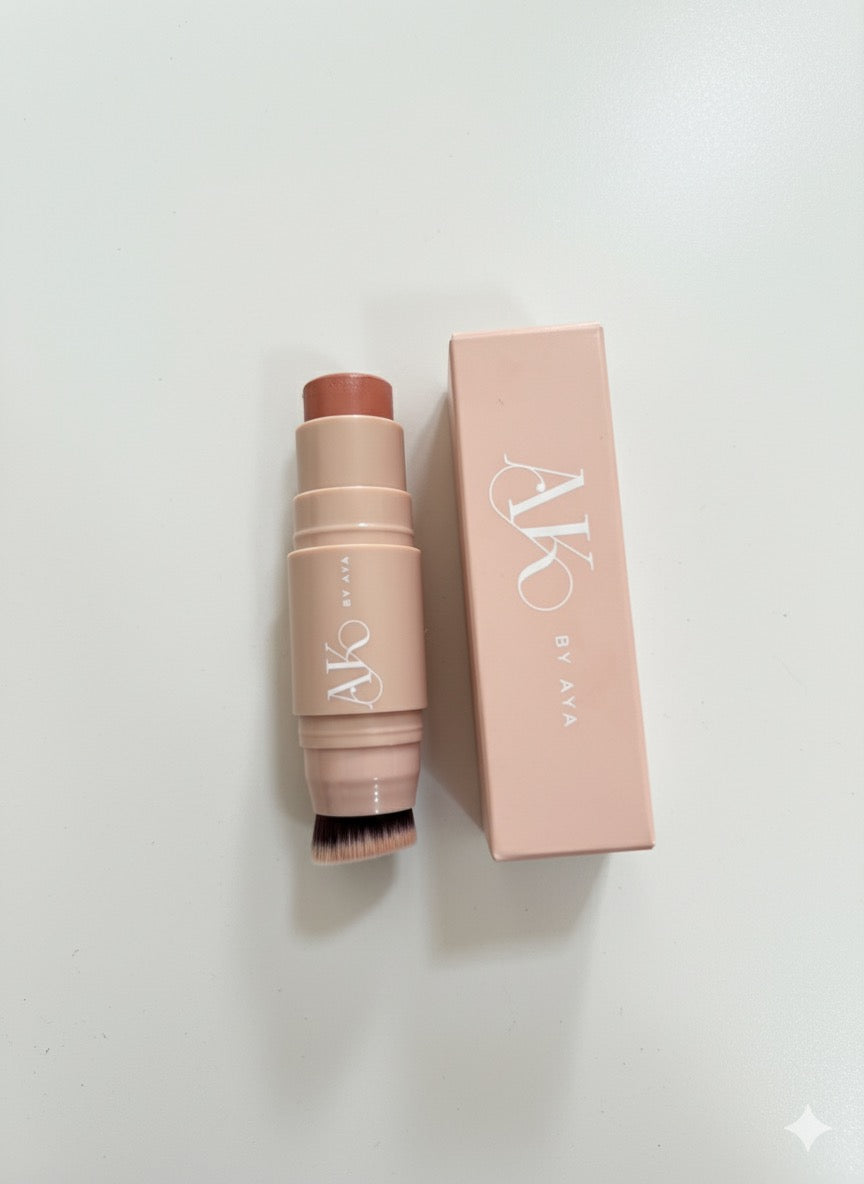 Blusher stick with blush